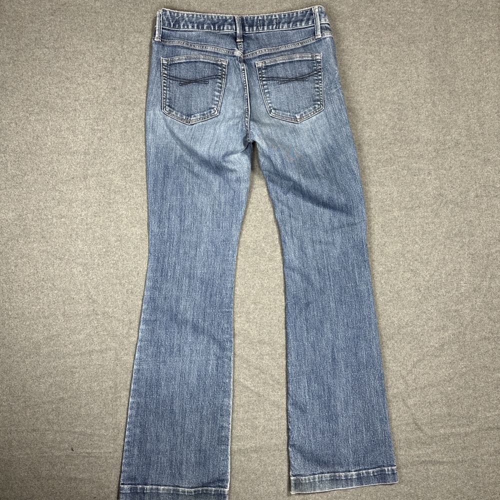 Gap Jeans Women 6 L Boot Cut Long‎ Lean Low Rise Dark Wash Denim Canada 31x34.5 - Picture 8 of 11